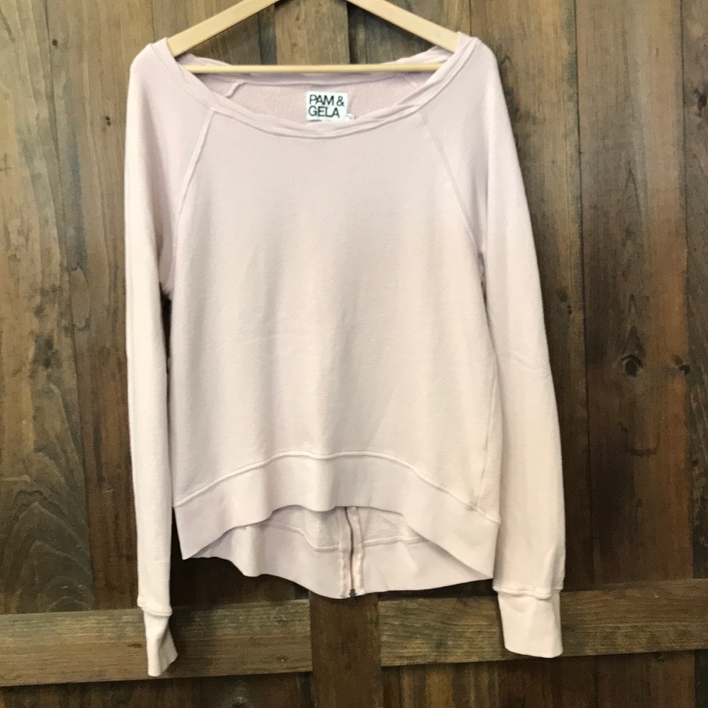 Pam& Gela pale pink pullover